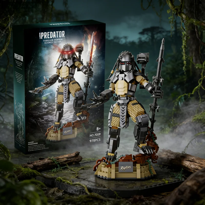 

Building block set, mecha armor figure, adult building block assembly toy