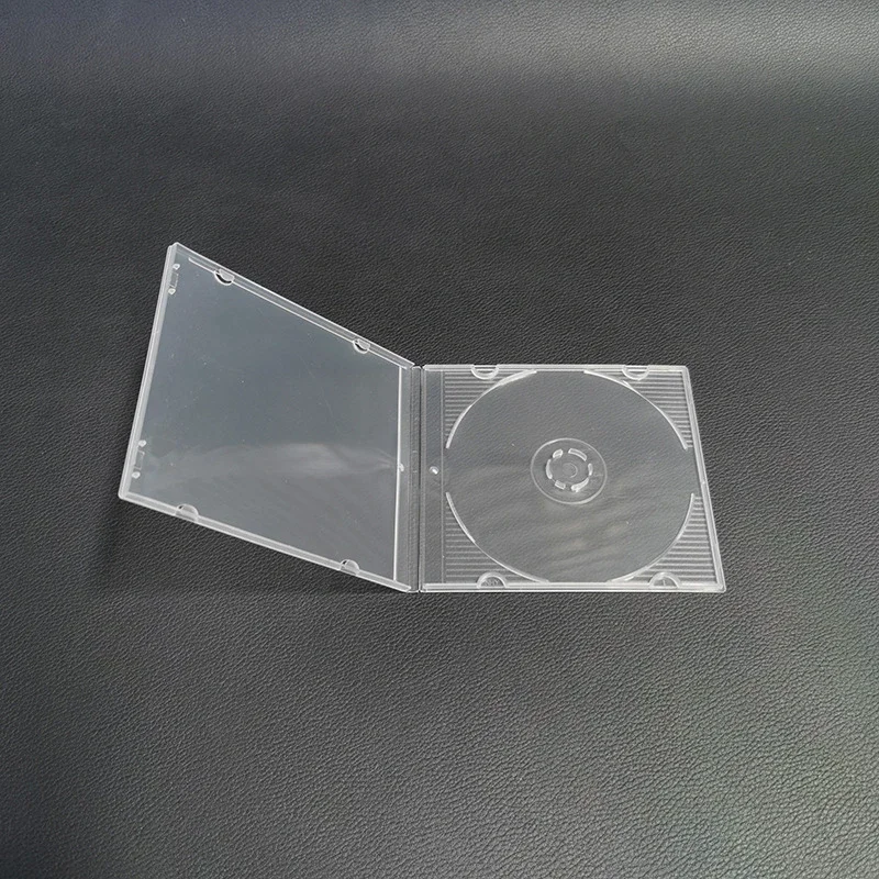 1PC 8CM ReadStar Transparent PP  Standard DVD Case 3Inch CD Package Portable CD Storage Box