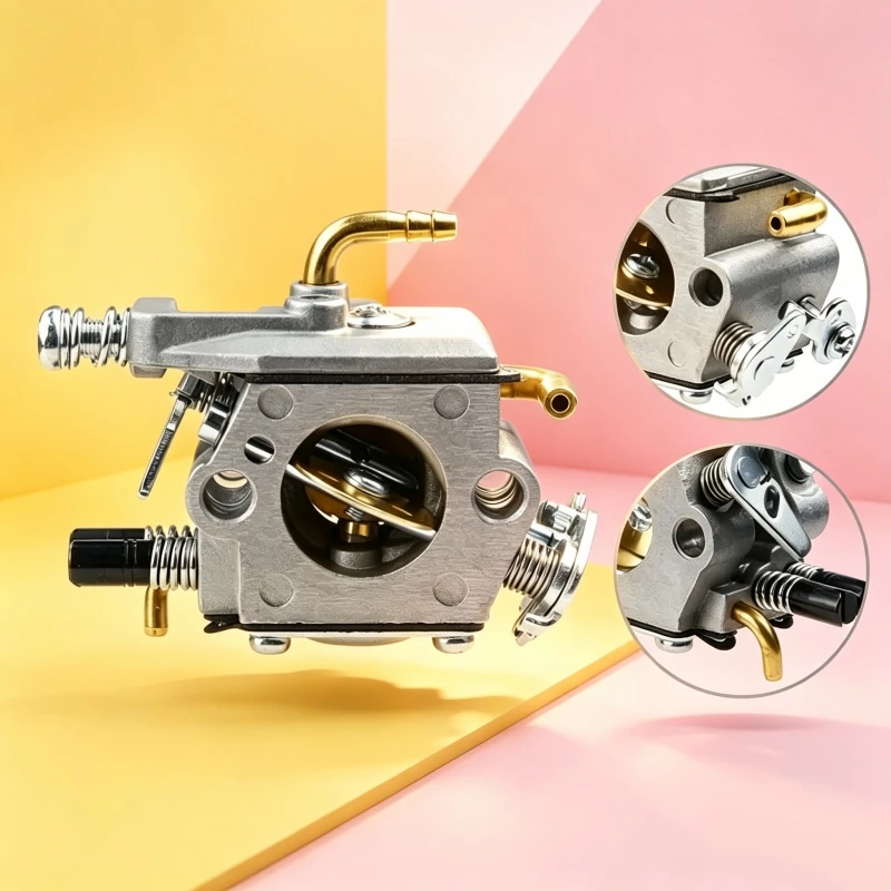 Carburetor With Copper Elbow Carb For Chinese  Chainsaw 45cc  52cc 58cc 2 Stroke Engine MP16