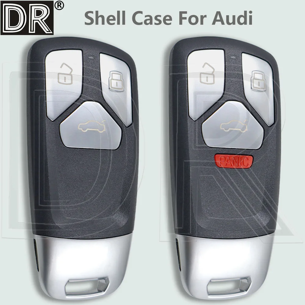 

Сменный корпус для автомобильного ключа-пульта DR для Audi TT TTS RS A4 A4L A5 A6 S4 S5 Q3 Q5 Q7 SQ7 B9 8S 8W 4M S5 S7 2016-2021