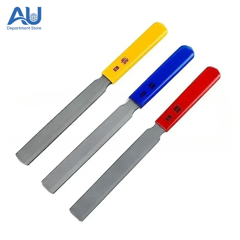 3 Pieces Conical Guitar Nut  Nut Slot  Set Double Edge Wire File Electric Bass Nut  Wire Tool