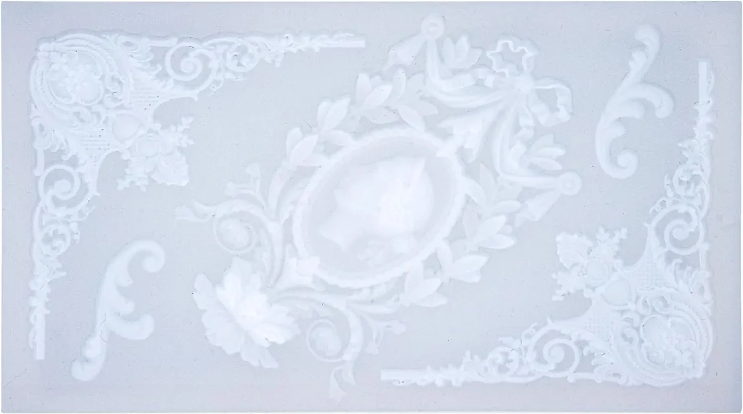 VERIDIAN Epoxy Resin Molds Baroque European Style Retro Embossed Mold Fondant Cake Decoration Plaster Silicone Mold Cake Tools