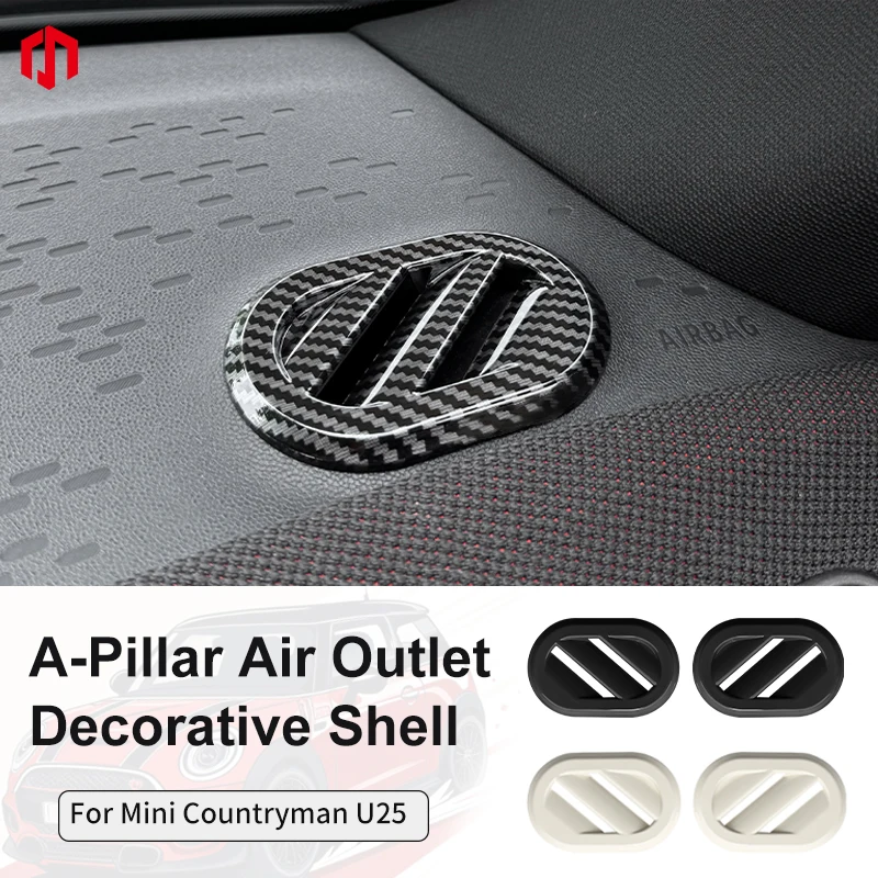 

Dashboard AC Air Conditioning Outlet Vents Frame Cover Trim For Mini Countryman U25 2024 2025 Car Interior Accessories