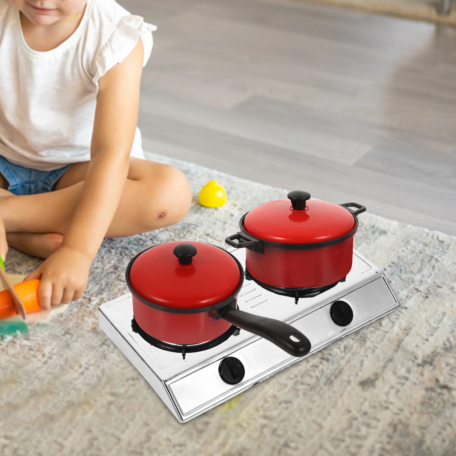 Jouets de cuisine, vaisselle de maison, ustensiles de cuisine, ustensiles de cuisine pour enfants, Miniature éducative