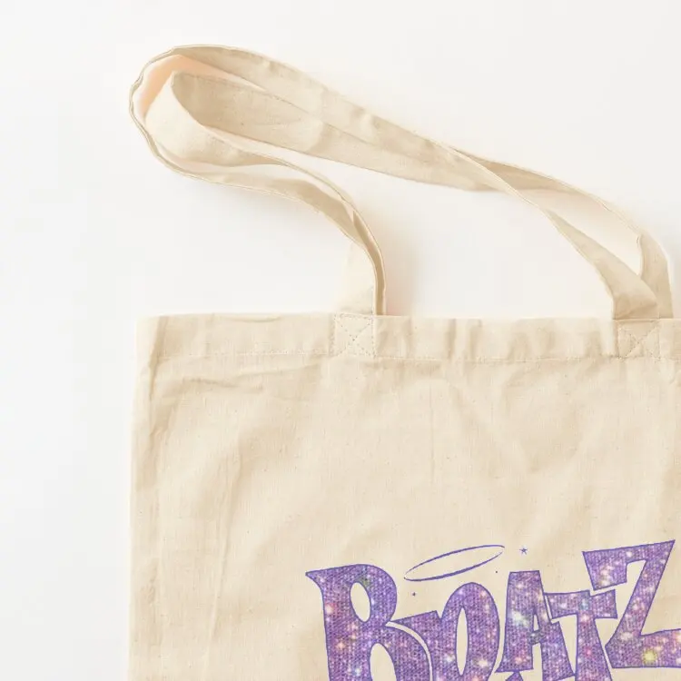 Bratz Glitter Sparkle Logo Tote Bag borsa di stoffa donna borsa tote personalizzata Borse personalizzate