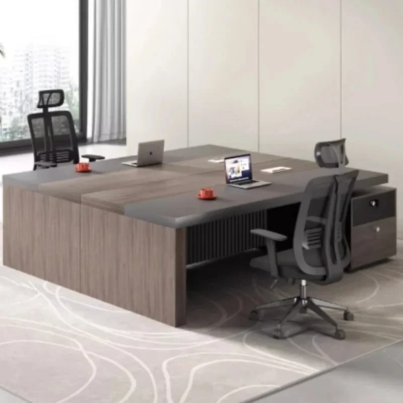 Modern Executive Office Desks Drawers Shelves Home Standing Computer Desks Bedroom Luxury Mesa Escritorio Office Furniture