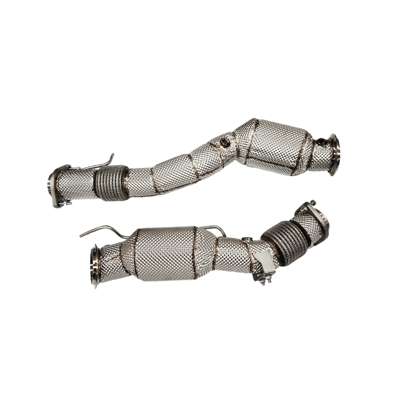 أنبوب سفلي حراري 200 خلية لسيارة BMW X3M X4M F85 F96 S58 النازل