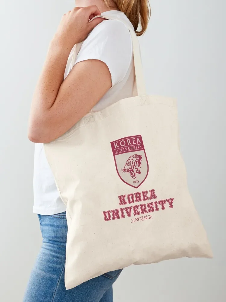 

Korea University Tote Bag Big bag women personalized tote shopper bag women cute tote
