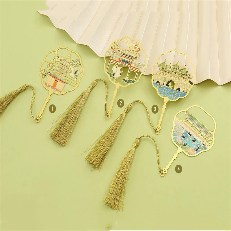 

Metal Bookmarks Color Printing Scenic Bookmarks Tourist Souvenirs Lightweight Cultural Souvenirs For Educational Tools Gift Book