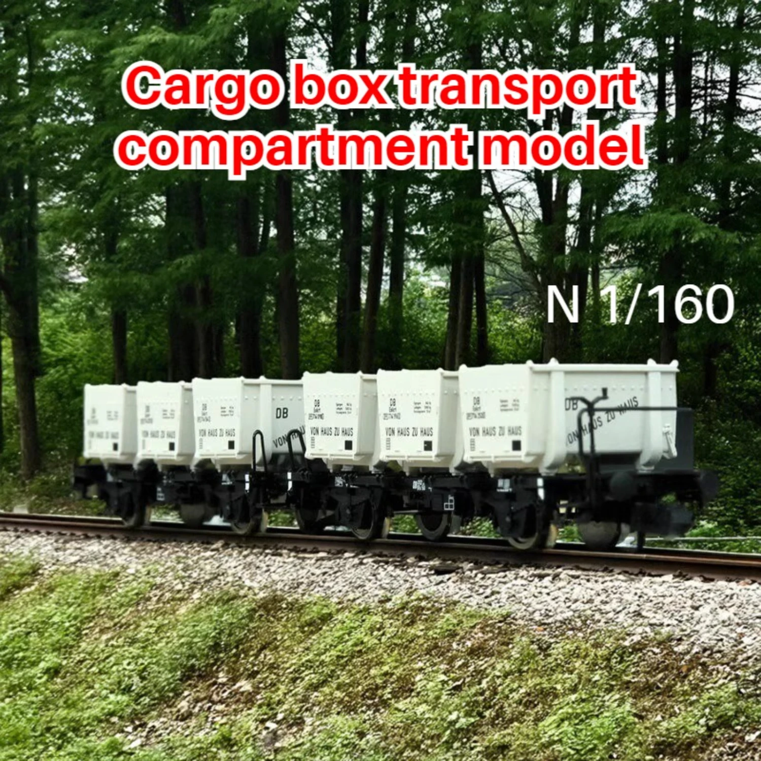 

FLEISCHMANN N-тип 1/160 модель каретки BTS тип 50, грузовая карета 6660106, две секции, коллекция украшений, игрушка для мальчика, подарок