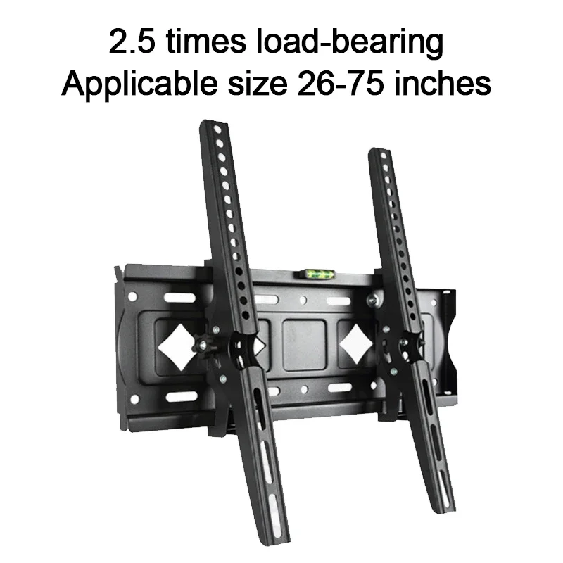 

26-75 inch TV bracket Universal TV wall-mounted bracket Angle adjustable bracket Load-bearing 30KG