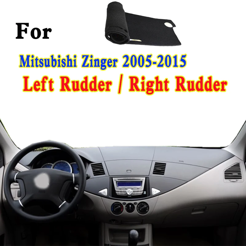 

For Mitsubishi Zinger MPV KB0 2005-2015 Car-Styling Dashmat Dashboard Cover Instrument Panel Insulation Sunscreen Pad