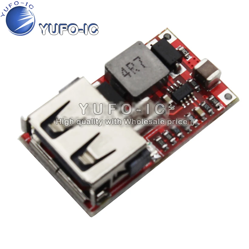 Эффективность 97,5% DC-DC понижающий модуль 6-24 V12v24v Turn 5 V3a Автомобильное USB-зарядное устройство для телефона