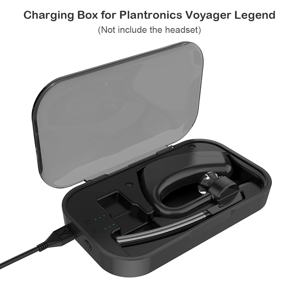 Headphone Charging Case For Plantronics Voyager Legend Universal Earphones Charge Case Bluetooth Headset Fast Charging Box