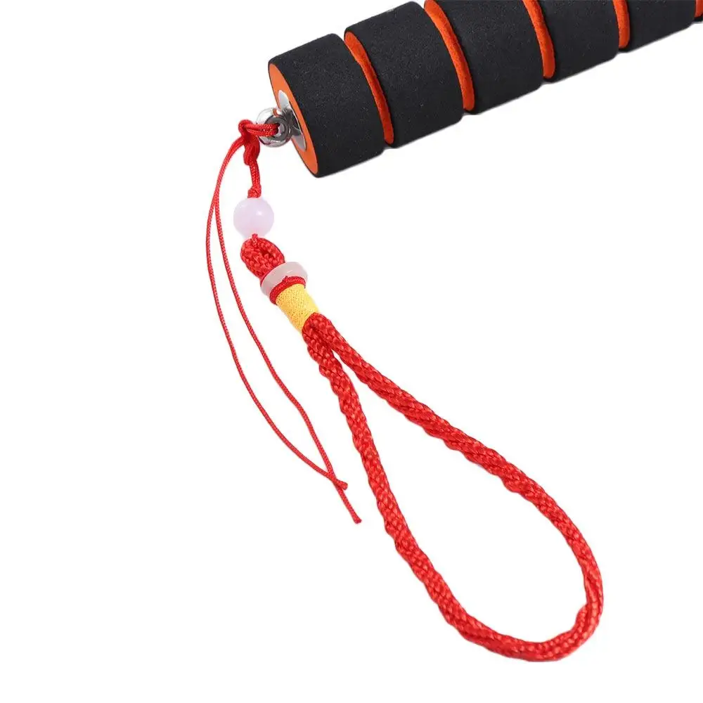Tourist Stainless Steel Pole Flag Sponge Handle Handheld Telescopic Flag Pole Portable Tour Guide Flagstaff Outdoor