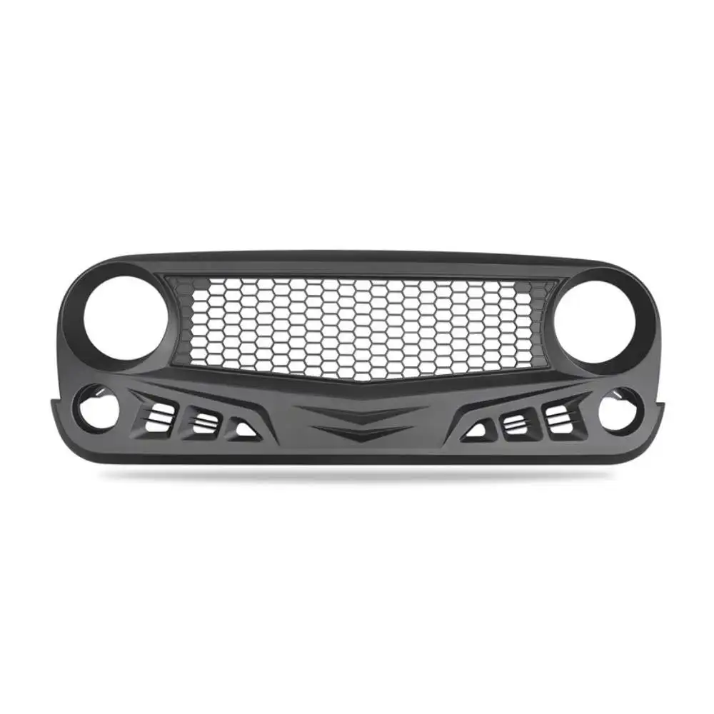 

ABS Retro Front Bumper Grille Upgrade For Jeep WRANGLER JK 2007-2017 New Condition Pickup Truck Parts