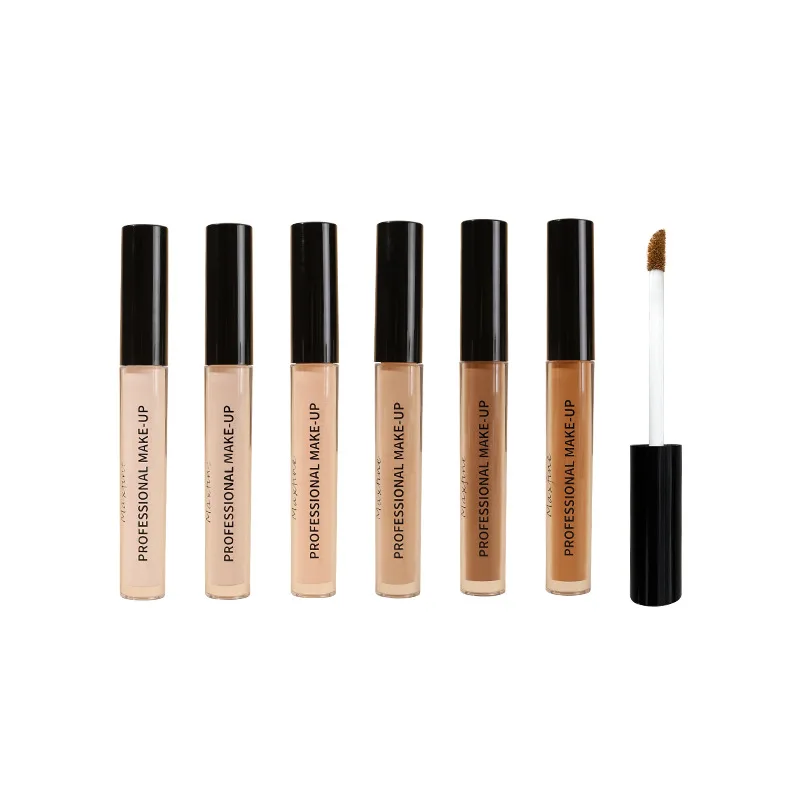 Maxfine New 6 Color Concealer Oil Control Waterproof Light Texture Natural Skin Tone Cover Spot Concealer Fashion Cosmetics 2.5g