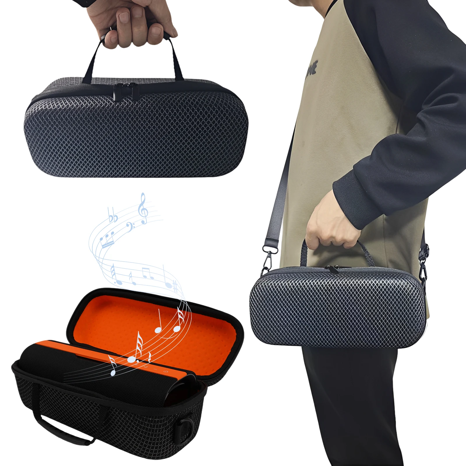 

Жесткий чехол из EVA для Xiaomi Sound Party Pro, сумка для путешествий на открытом воздухе, защитный чехол для Bluetooth-колонки с плечевым ремнем