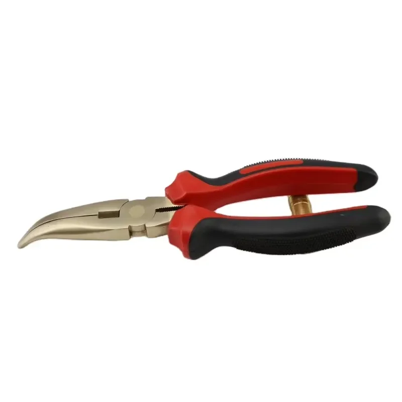 for Aluminum Copper and Beryllium Copper Anti-corrosion Hand Tools Round 45 Degree Bending Pliers for Natural Gas Chemical