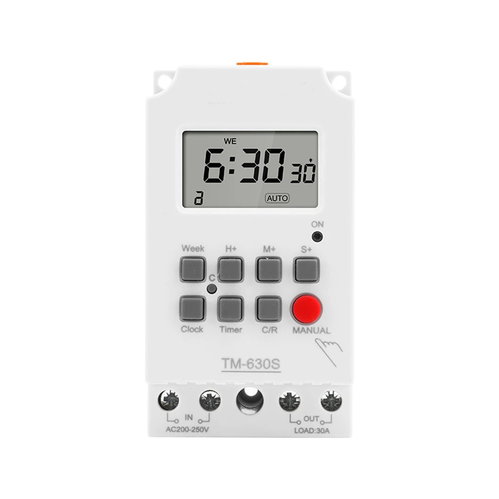 

Digital Time Relay Accurate Adjustable Power on/off Timer Control Switch