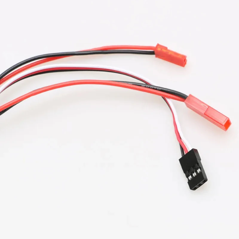 2 Stuks 3.2V-12.6V 1S-3S Geborsteld Esc 10a Dual-Way Met/Zonder Rem 5V 1a Bec Motor Snelheidsregelaar Voor Rc Voertuig Model Vliegtuig