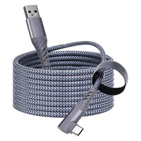 USB A to C Link Cable for Oculus Quest 2 Usb 3.1 Gen 1 Data Transfer Quick Charge for Pico 4 Neo 3 Accessories Vr Type C Cord 5m