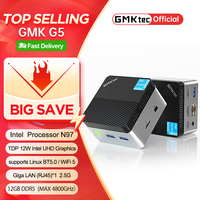 GMKtec Mini PC GMK G5 NUCBOX Intel N97 system Window 11Pro DDR5 4800MHz WIFI 5 BT 5.0 GMKtec Mini Pc