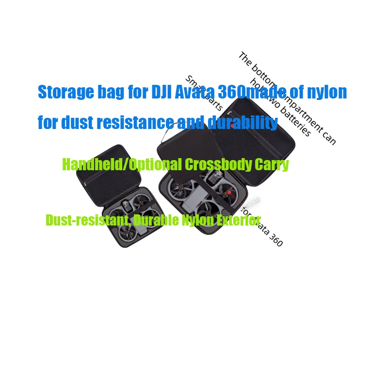 

Storage bag for DJI Avata 360made of nylon for dust resistance and durability