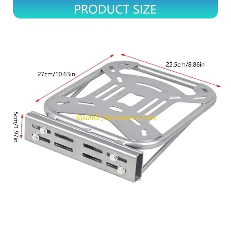 M68B Spacious Storage Rack for Electric Vehicles Universal Quick Setups Metal Rear Cargo Rack Cargo Rack Mount