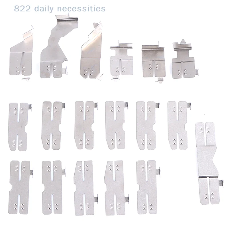 Conjunto Conveniente de 18 Peças: Caixa para Bateria de Lítio com Suporte para 15x18650 Células, BMS PCBA e Conector de Níquel para Bateria Li-ion DWalt 60V