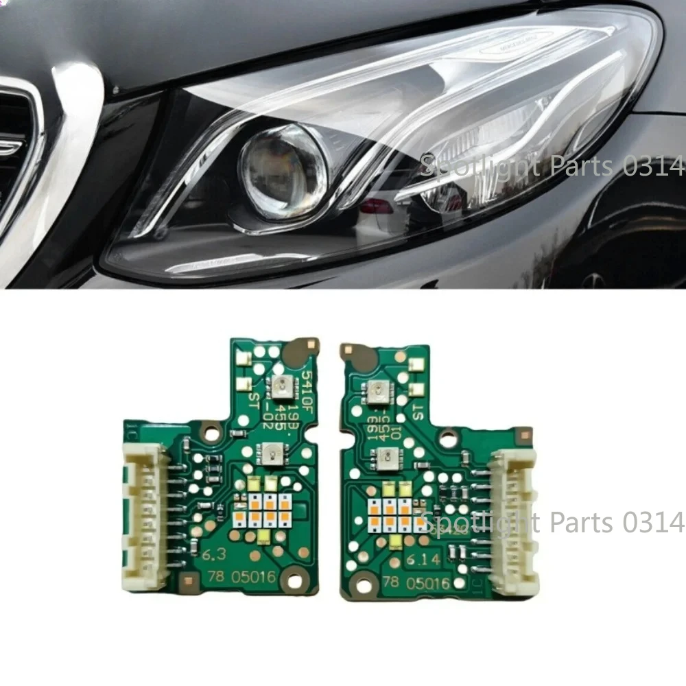 

7805016 For 2018-2020 Mercedes-Benz W213 E-Class E200 E300 LED Car Headlight Chp High Version DRL Light Board Angel Eye