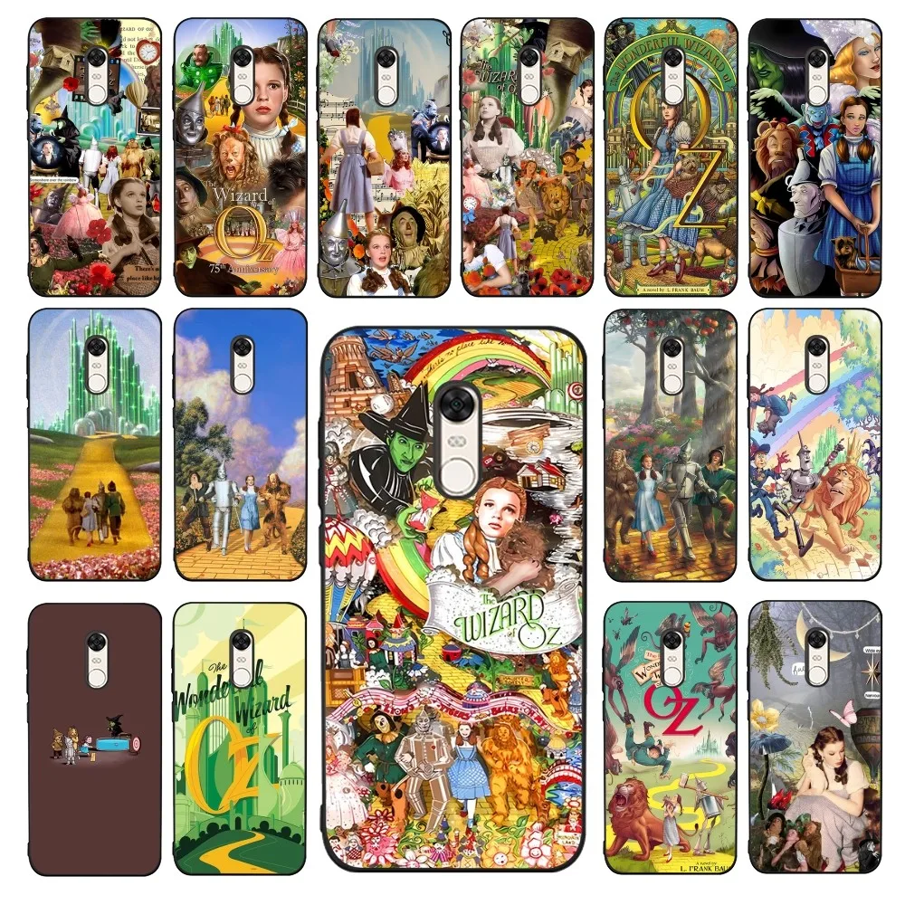 The W-Wizard Of O-OZ Movie Phone Case For Redmi 5 6 7 8 9 10 Plus Pro 6 7 8 9 A GO K20 K30 K40 Pro Plus F3 Fundas