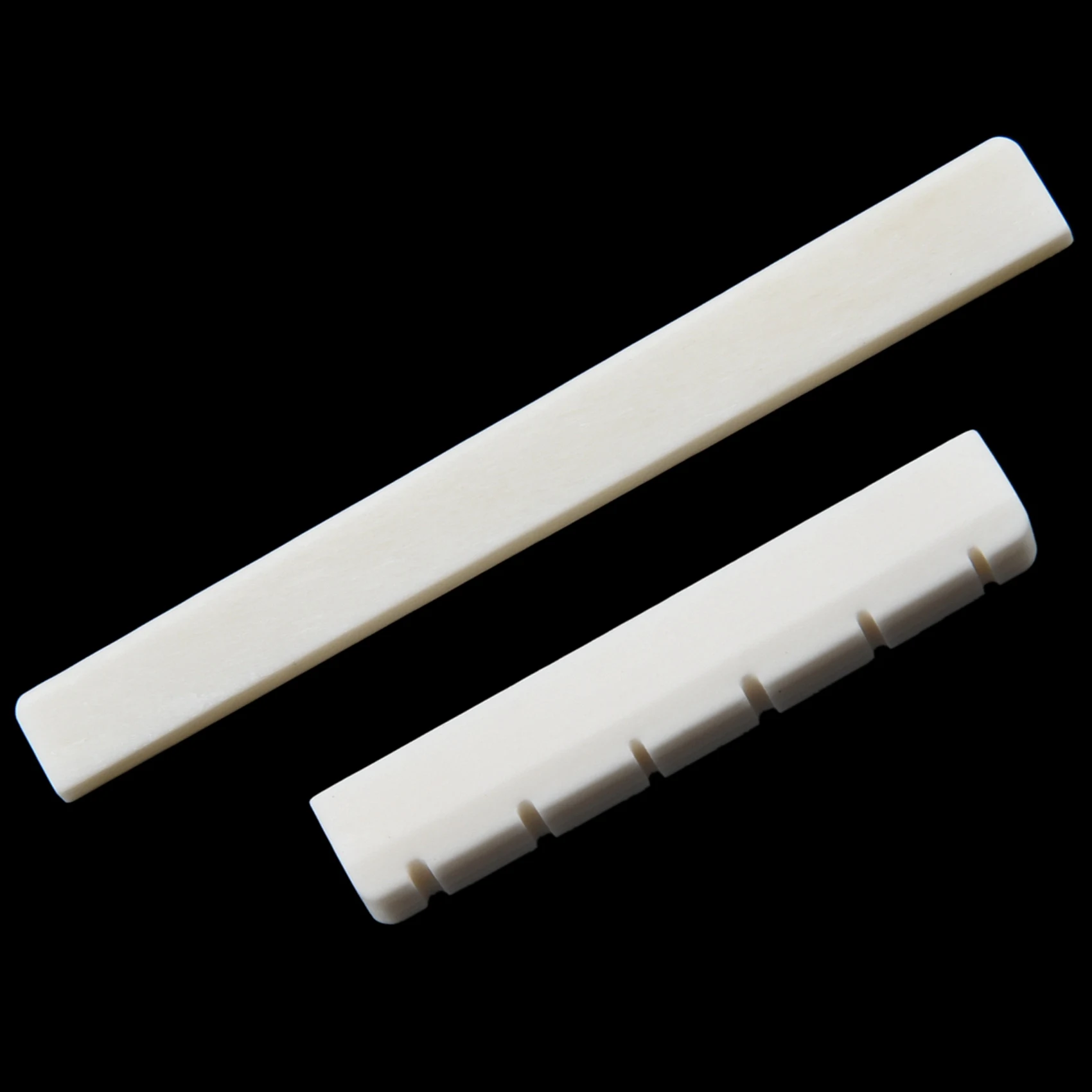 CGDS-5X Classical Guitar Bone Slotted Saddle Nut Set