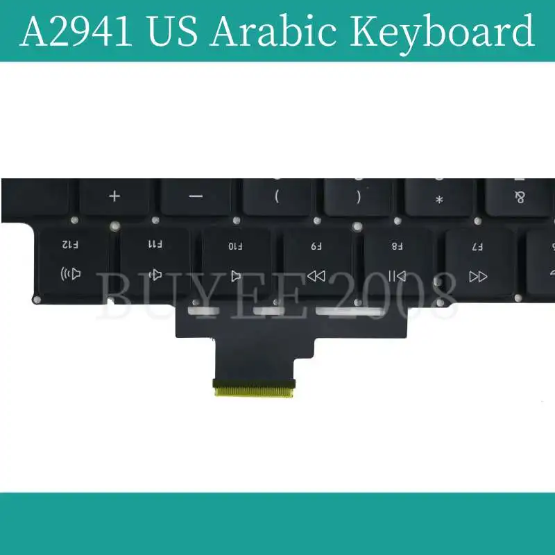 لوحة مفاتيح A2941 us لأجهزة macbook air retina بوصة m2 a2941 ، جديدة وأصلية وأسود وأزرق لاستبدال أجهزة الكمبيوتر المحمول