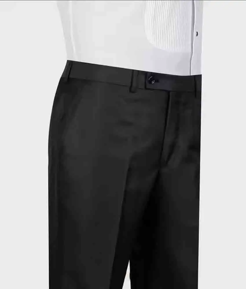 Graceful 2 piece slim fit men's tuxedo single button suit top and pants for ball wedding formal men's suit Celebrity Gowns