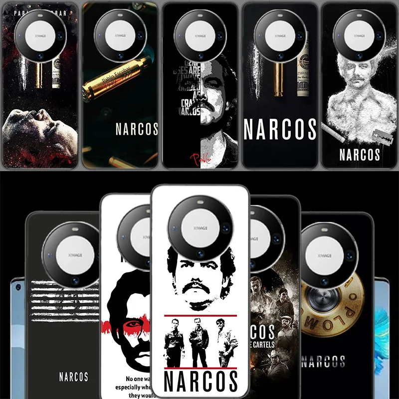 Narcos TV Series Pablo Escobar Phone Case For Huawei P40 Lite P50 Pro P30 P20 P10 Y5 Y6 Y7 Y9 2019  Mate 30 20 Pro 10 Lite Cover