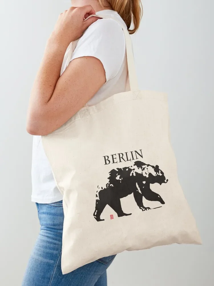 Berlin, Berlijn, Berliner, B?r, Bear Tote Bag Shopper bag custom bags cute pouch bag ecological bags