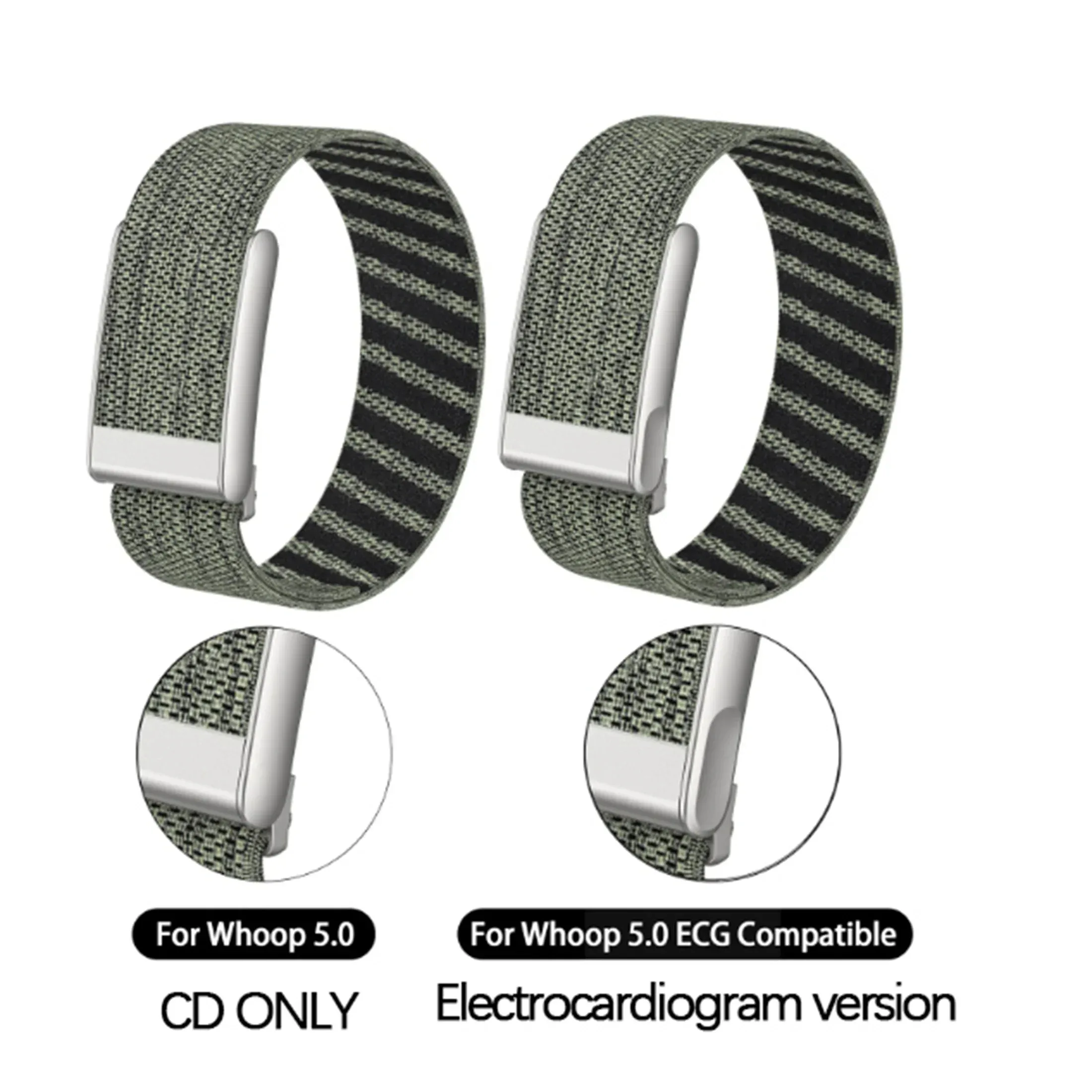 Силиконовый ремешок VWAR SportFlex для Whoop 5,0/MG SuperKnit, нейлоновый ремешок для Whoop One Peak Life, водонепроницаемый и защищенный от пота браслет