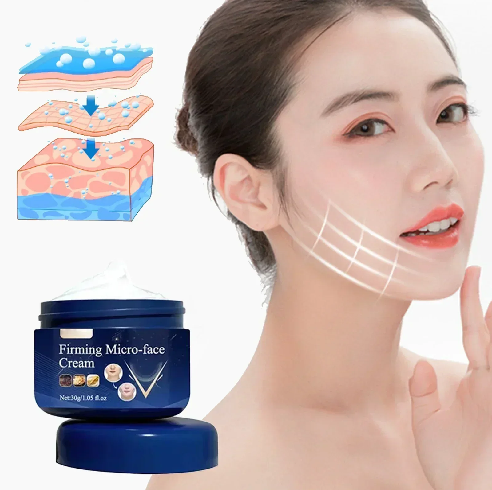 

NewFirming Anti-Wrinkle Improve Facial Masseter Muscles And Double Chin Anti-Aging 0903