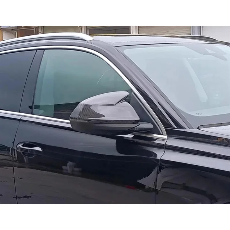 High Quality Real Dry Carbon Fiber Rearview Mirror Shell Spoiler Kit For Q8 SQ8 RSQ8 URUS 2018-2023