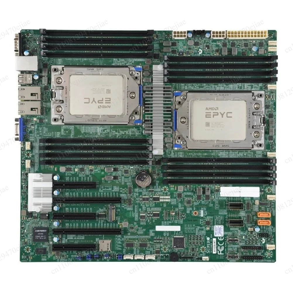 Dual Socket Sp3 Epyc Motherboard - Kit de carte mère Supermicro H11DSi-NT