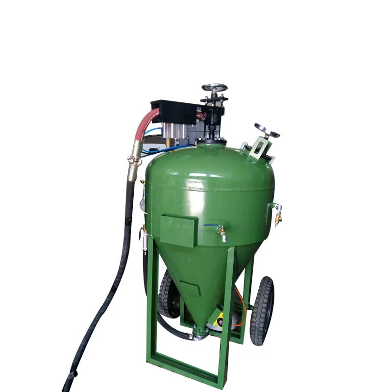 【Hot】Mobile Sandblasting Machine Water Sandblasting  on Stone