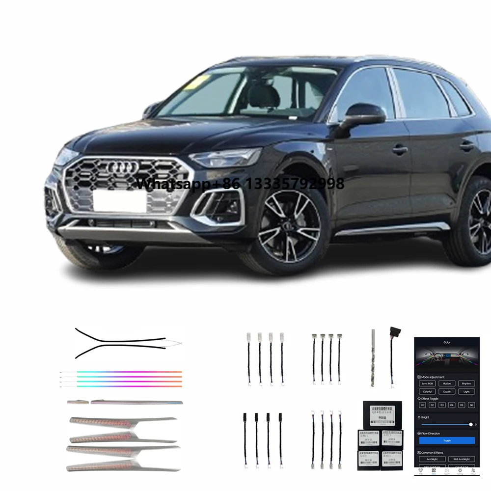 

High Quality 18-24 Q5L Light Pursuit Ambient Car Interior Kit 24 Lights High Interior Decoration Modification