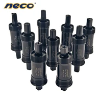 Neco-soporte inferior roscado cónico cuadrado para bicicleta, rodamiento sellado BSA BB68, soporte inferior para bicicleta, eje hueco de 118/131/122,5/137mm