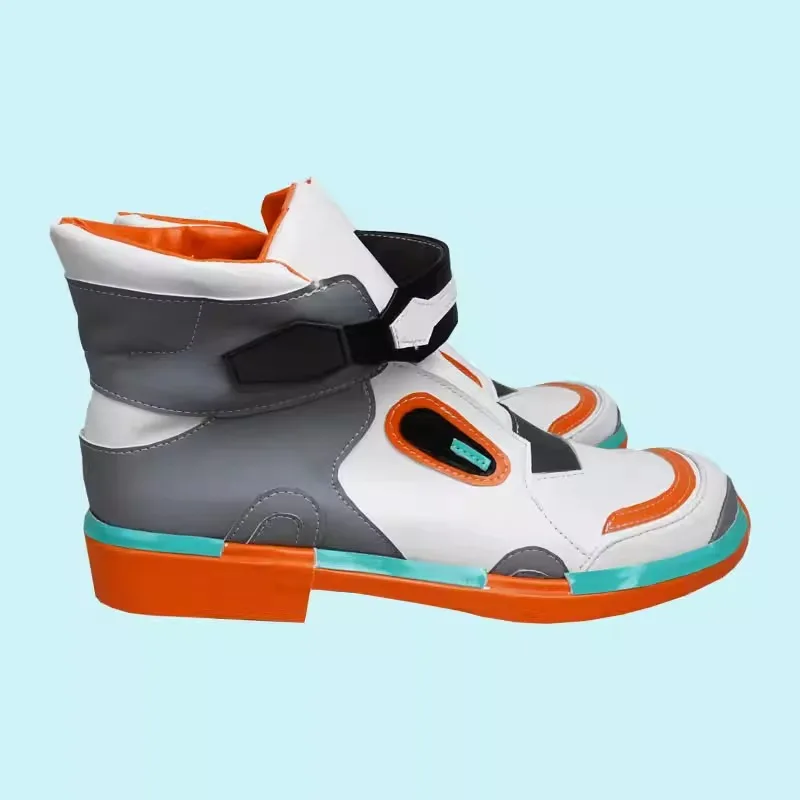 Juno cosplay sapatos jogo ow role play botas halloween carnaval festa acessórios para mulher