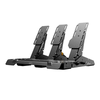 PXN USB PC Pedals, PDHM Racing Simulator Pedals with Hall Sensor Steering Wheel Pedal Compatible with V3 V900 V9 V10 V12Lite