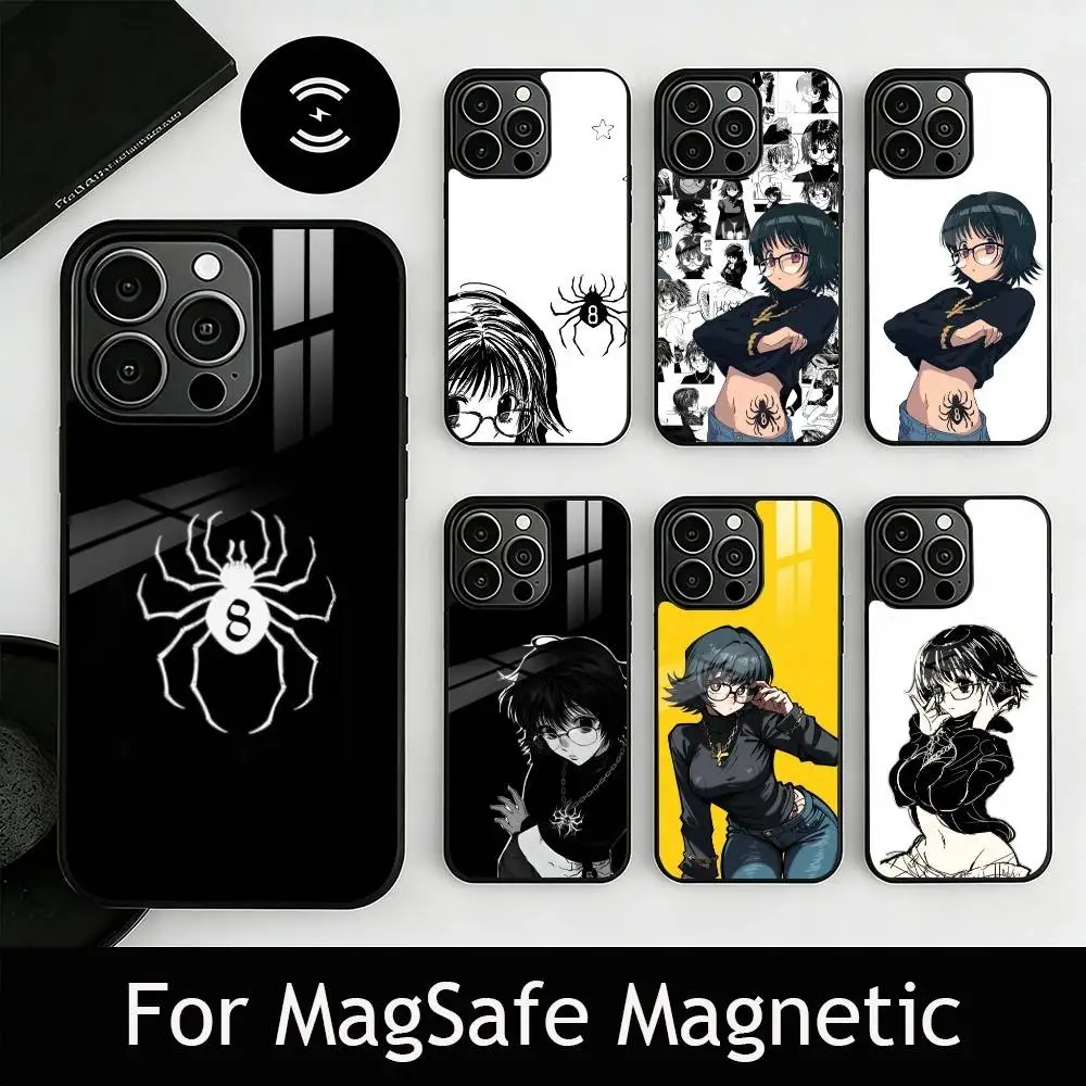 

H-Hunter S-Shizuku Phone Case For iPhone17,16,15,14,13,12,11 Plus,Pro Magnetic with Magsafe Wireless Charging