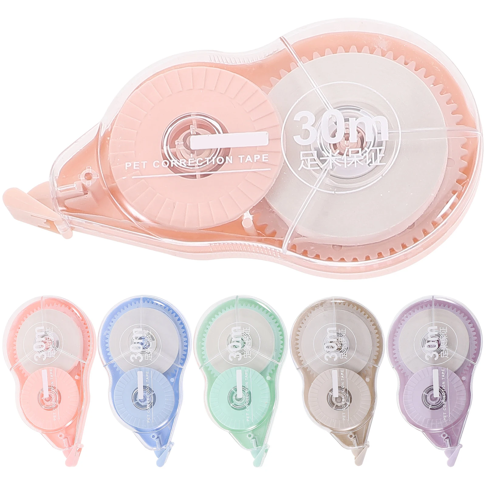

6Pcs Correction Tape Portable Small Correction Tape for Students Office School Supplies Adhesive Writing Accessories