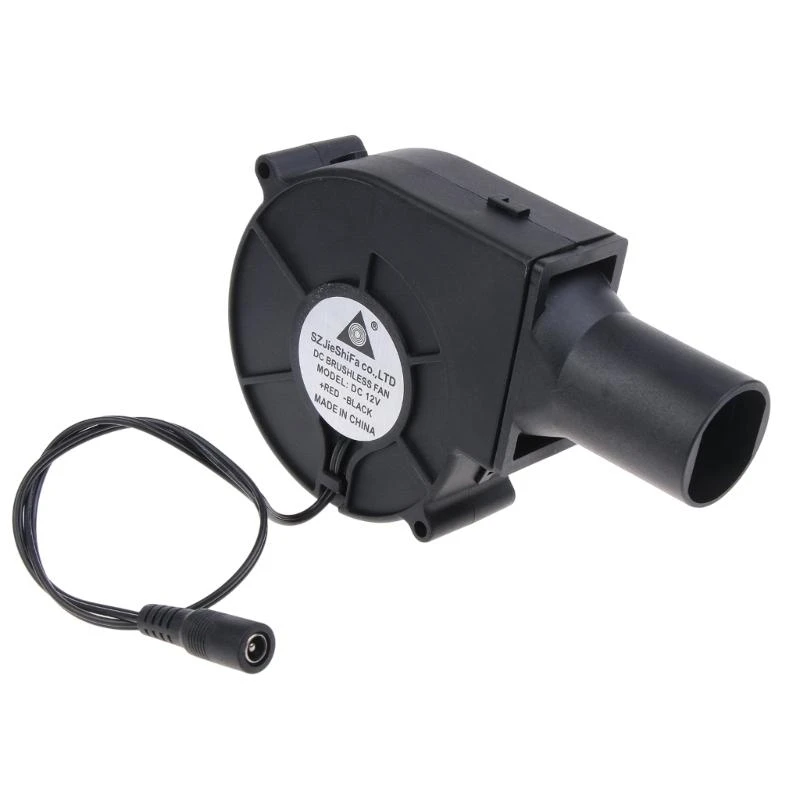 A2UD 9733 12V Air Blower Low Noise Stove Grill Fan Barbecue Fan BBQ Starter