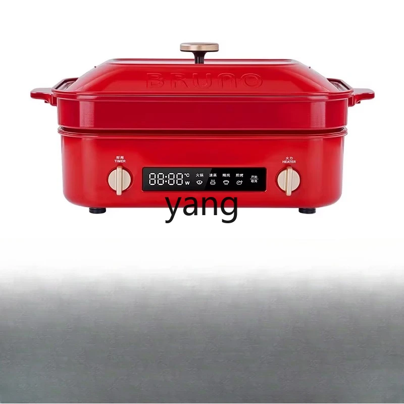 

LMM Multifunctional Cooking Pot Mandarin Duck Hot Pot Cooking, Fried, Fried and Shabu Integrated